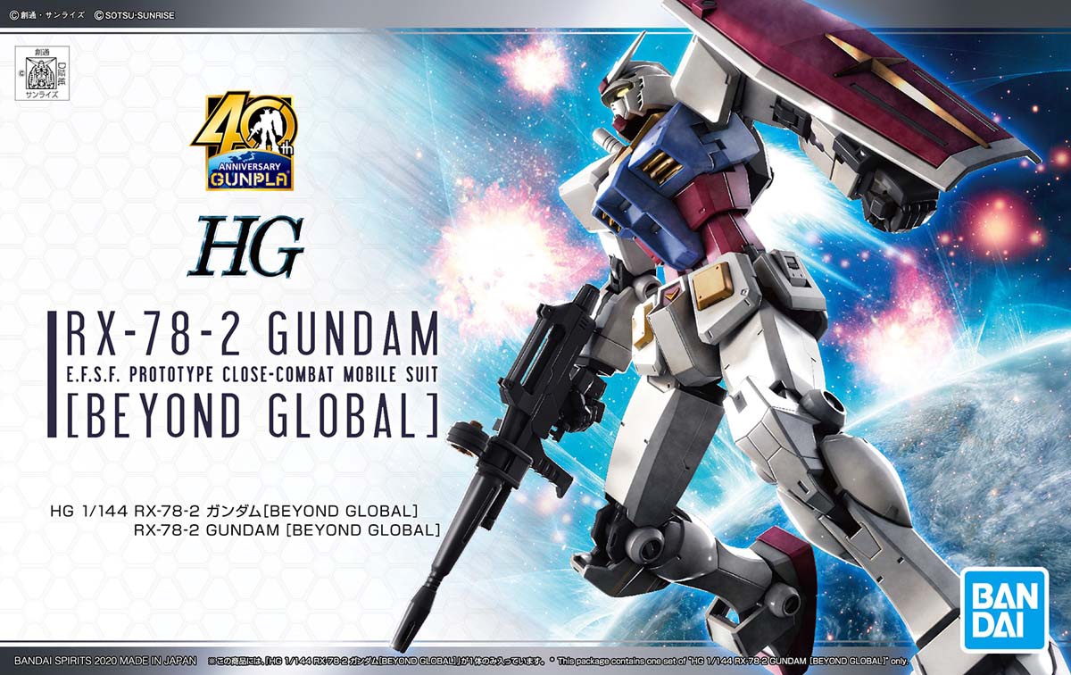 HG RX-78-2 Gundam (Beyond Global)				Fan Feed