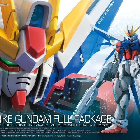 Rg Gat X105b Fp Build Strike Gundam Full Package Gunpla Wiki Fandom