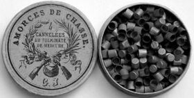 Percussion cap