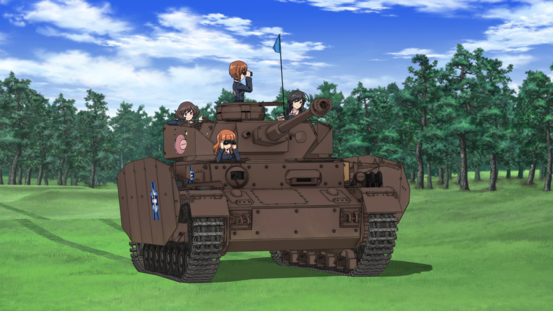 4. Girls und Panzer - wide 3