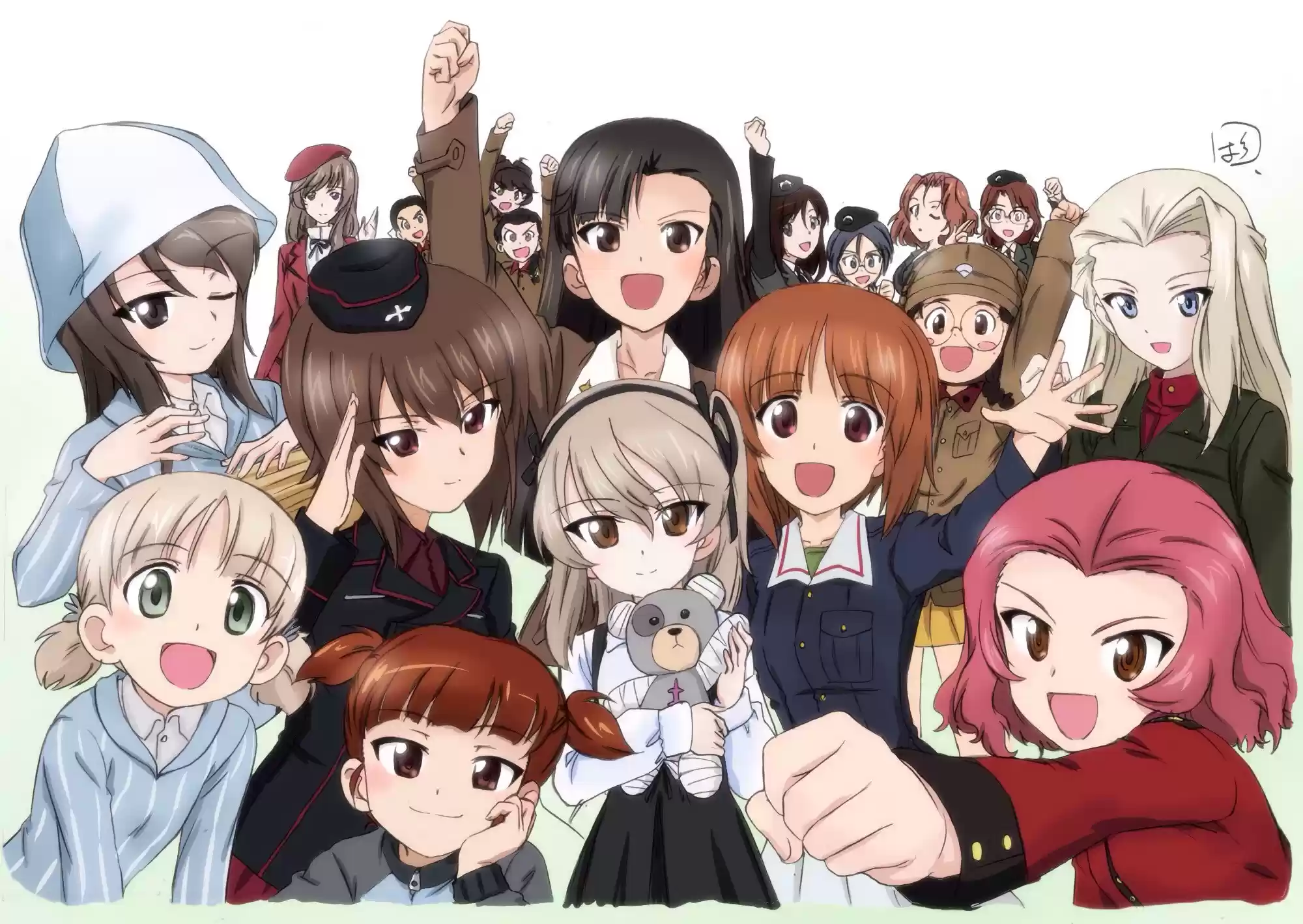 Image - Der Film Characters.png | Girls und Panzer Wiki | FANDOM powered by Wikia