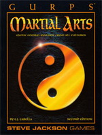 GURPS 3e Martial Arts cover