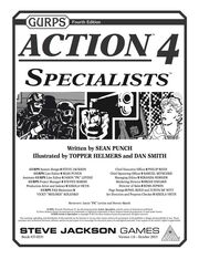 GURPS Action 4 Specialists Cover