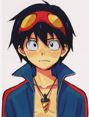 simon gurren lagann tengen toppa age wikia kamina