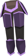 Novite platelegs detail
