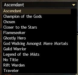 Title Interface
