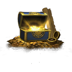 Map completion chest