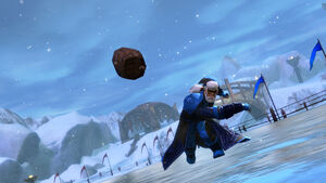 Keg toss