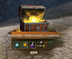 Monthly reward chest
