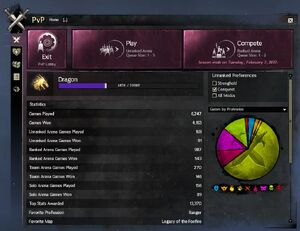 PvP Home interface