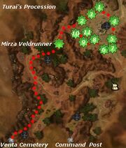 Troubled Lands map