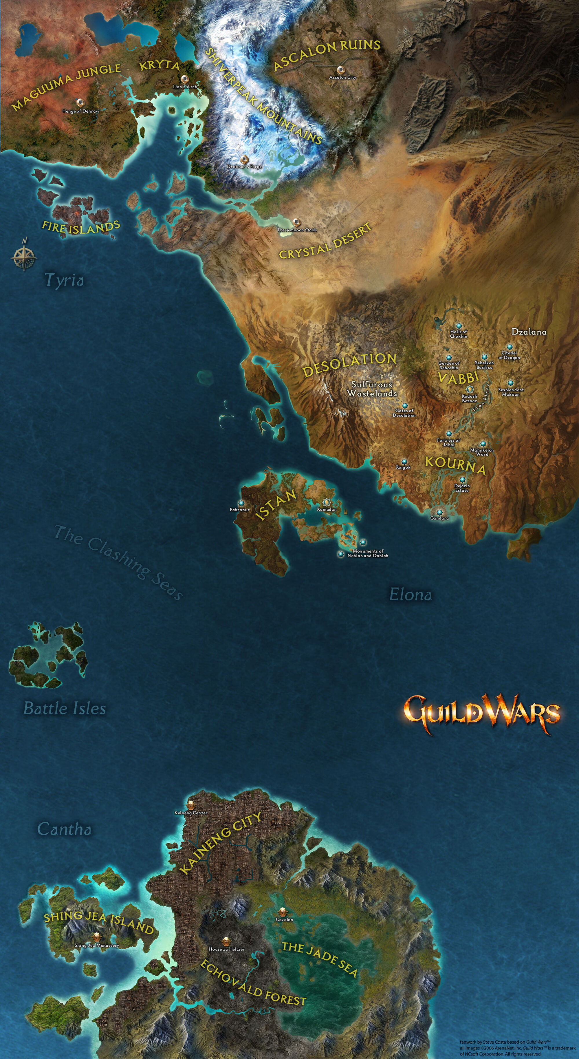 Tyria (world) | GuildWars Wikia | FANDOM powered by Wikia