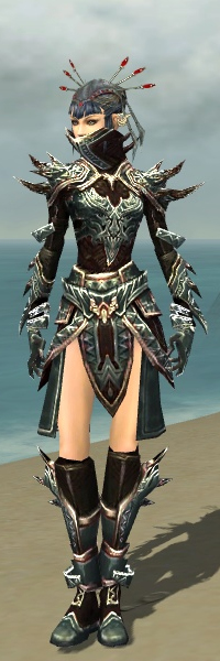 necromancer asuran armor guildwars