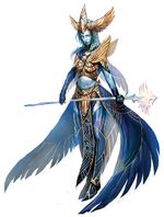 Avatar of Dwayna concept art