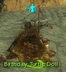 Birthday Turtle Doll