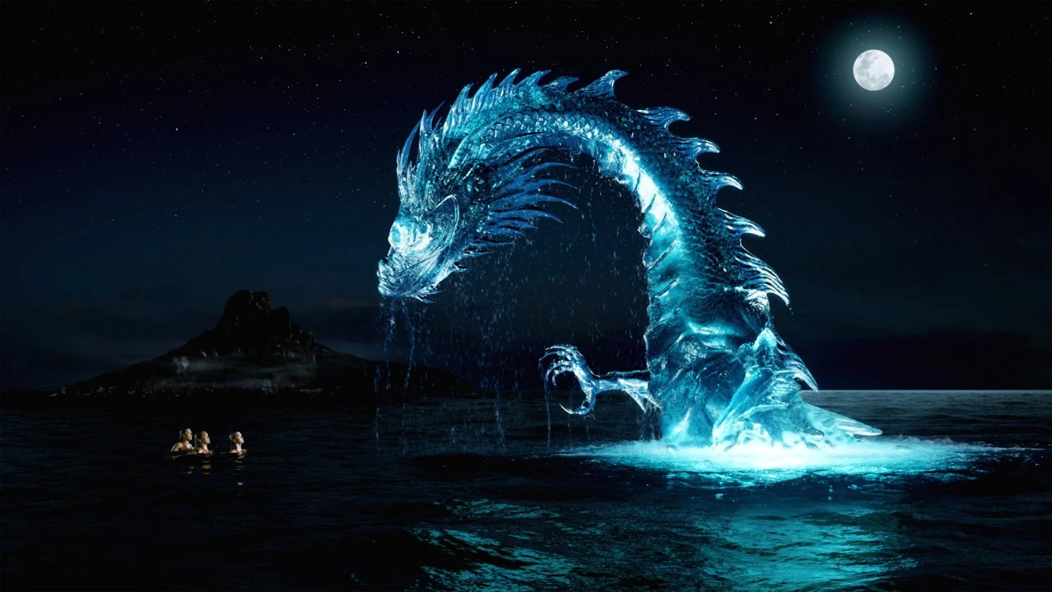 Image Mermaids Against Water Dragon.jpg H2O Just Add Water Wiki