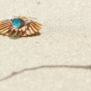 H2o Mako Mermaid Moon Ring