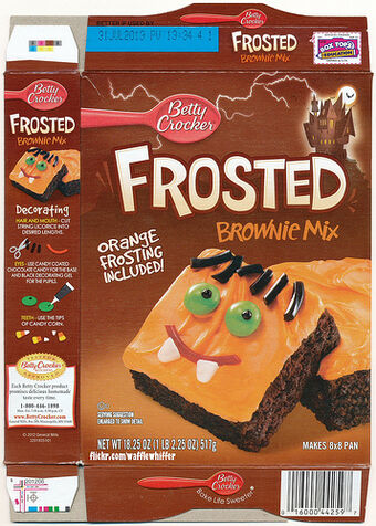 Betty Crocker Frosted Brownie Mix 2012 Halloween Wiki Fandom