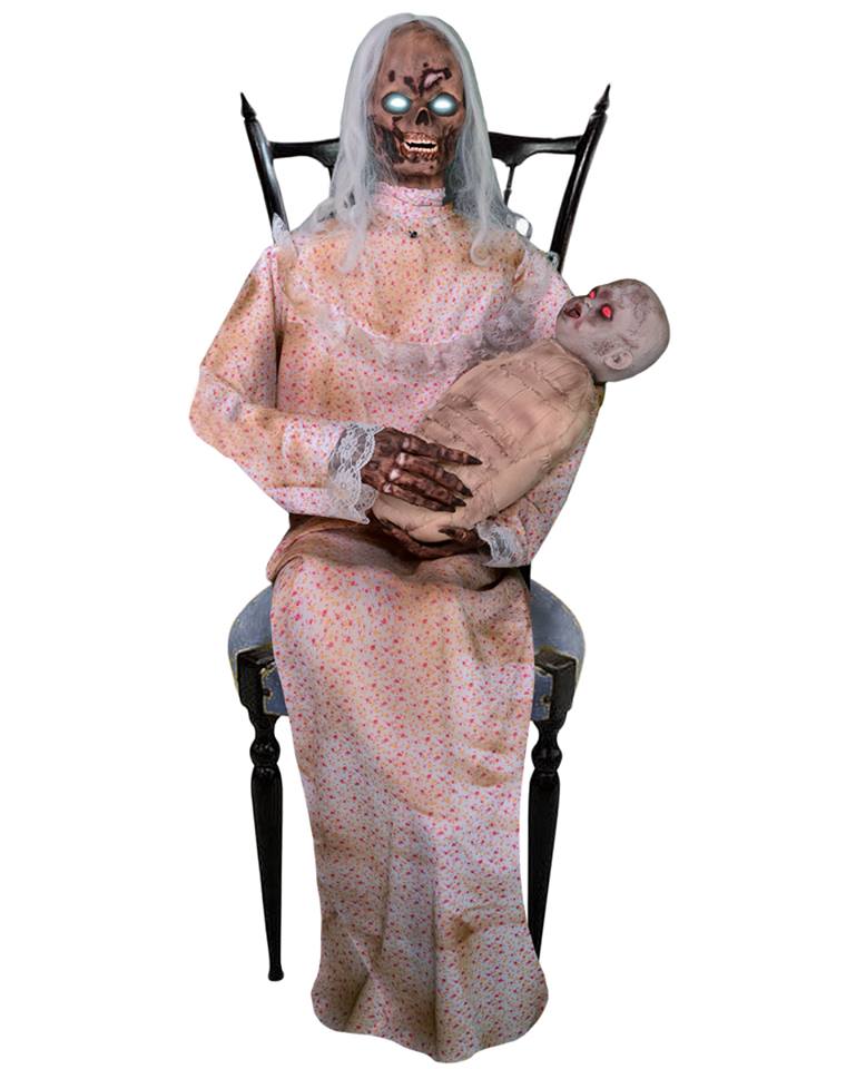 gruesome granny the gruesome granny animated decoration