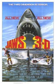 Jaws 3d poster