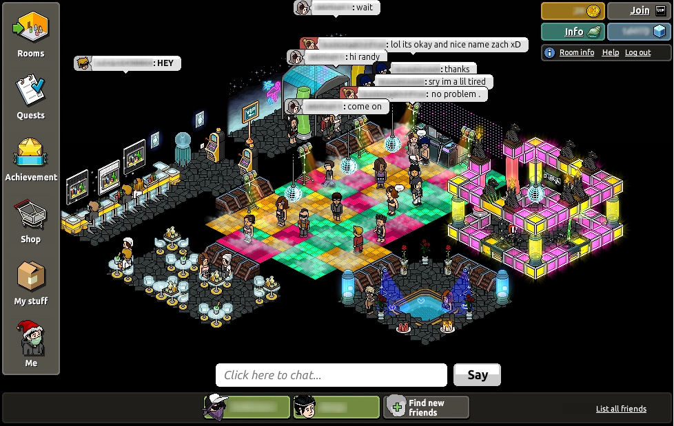 Image - Random room nightclub.png | Habbo Wiki | FANDOM powered by Wikia