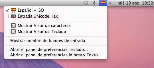 Osx idioma