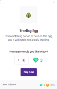 Market buy item-egg
