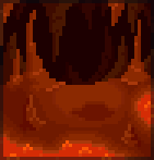 Background volcano