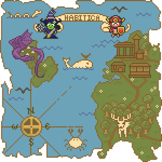 Scene habitica map