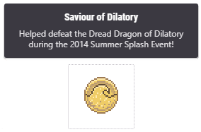 Badge dilatory