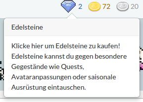 Habitica Wiki Edelstein tooltip