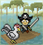 Chicken on a Raft