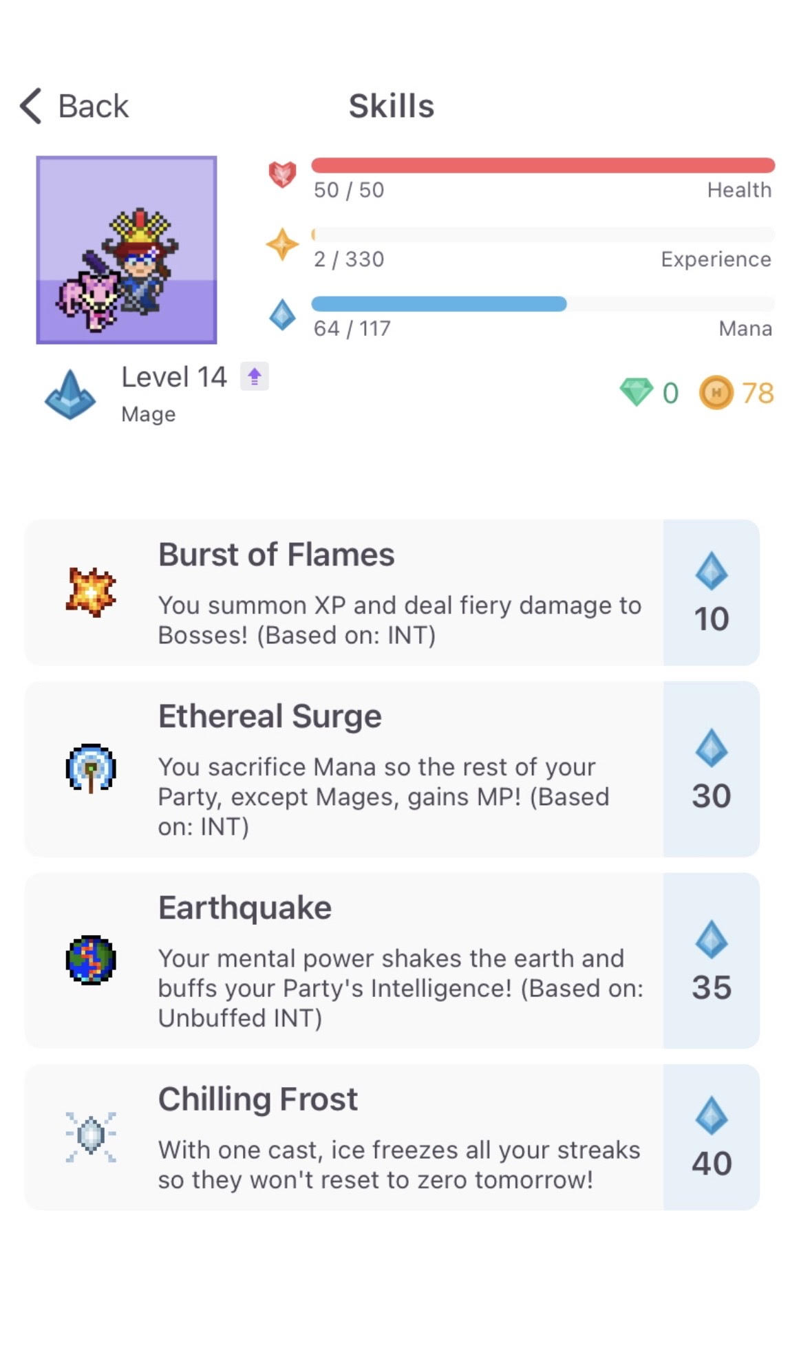 Mage  Habitica Wiki  FANDOM powered by Wikia