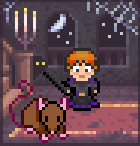 Branderwall Harry Potter Ron
