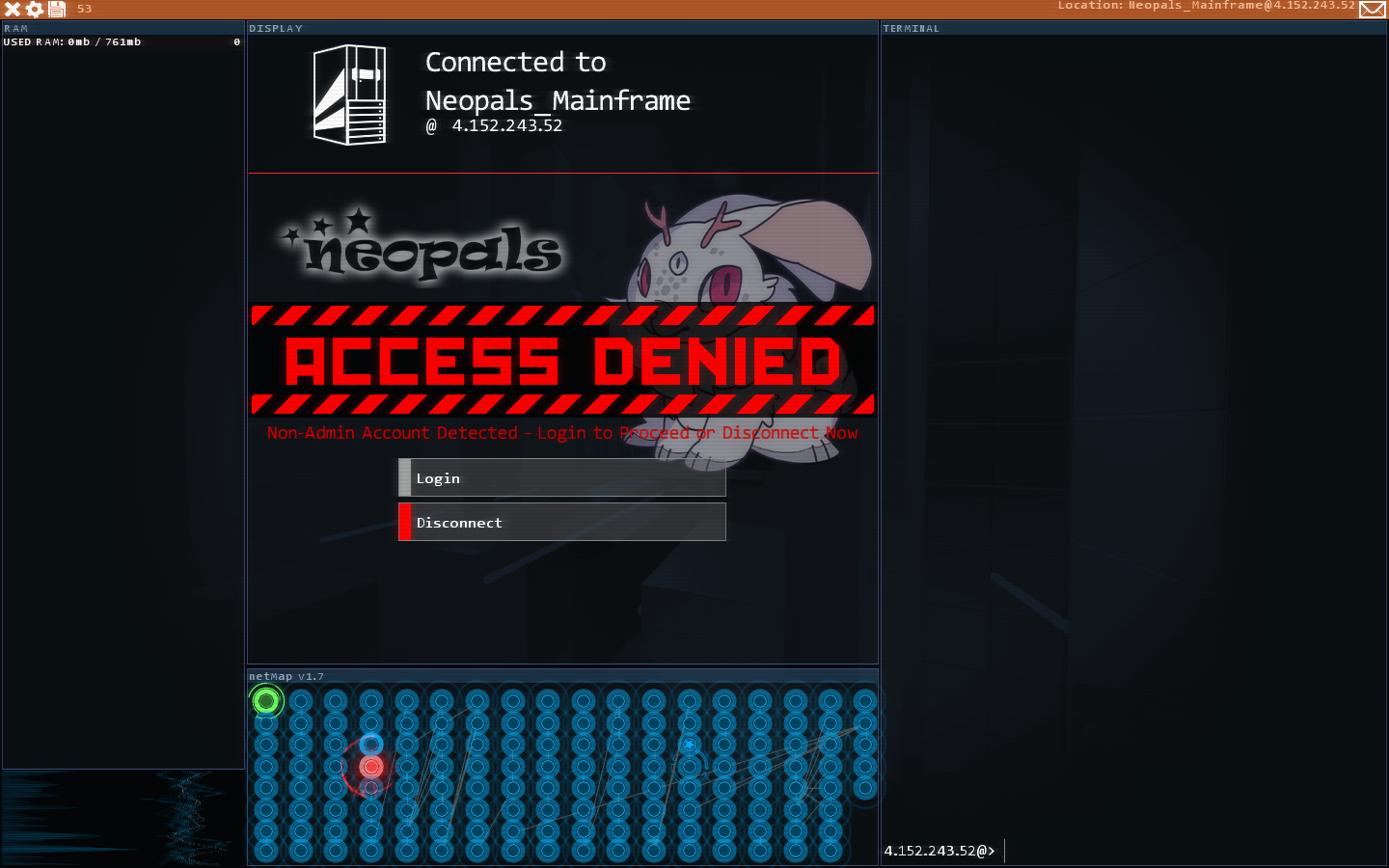 Neopals Mainframe Hacknet Wiki Fandom