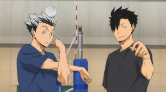 Kuroo Blocking Gif