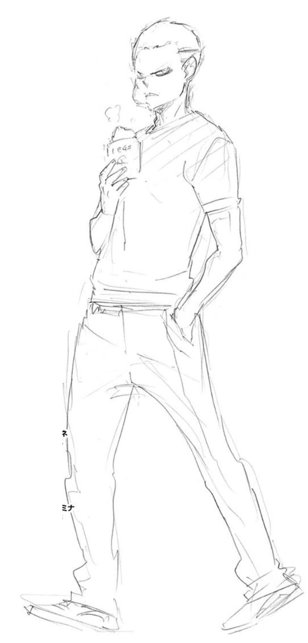 Image - Kentaro Kyotani Sketch.png | Haikyuu!! Wiki ...