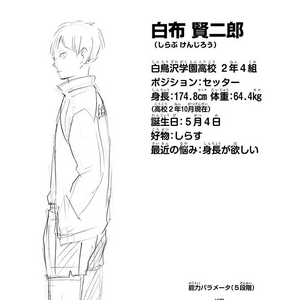 Kenjirō Shirabu Image Gallery Haikyuu Wiki Fandom