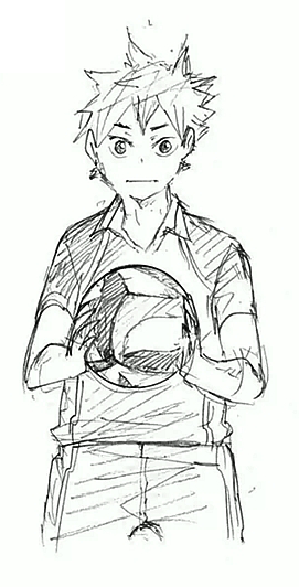 Image - Shoyo Hinata Holding a Ball.png | Haikyuu!! Wiki | FANDOM ...