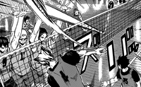 Atak ze skosu Bokuto