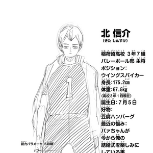 Shinsuke Kita Image Gallery Haikyuu Wiki Fandom