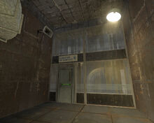 Access to Main Lift Test Shaft 09 Portal 2