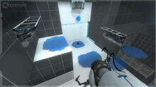 Repulsion gel portal