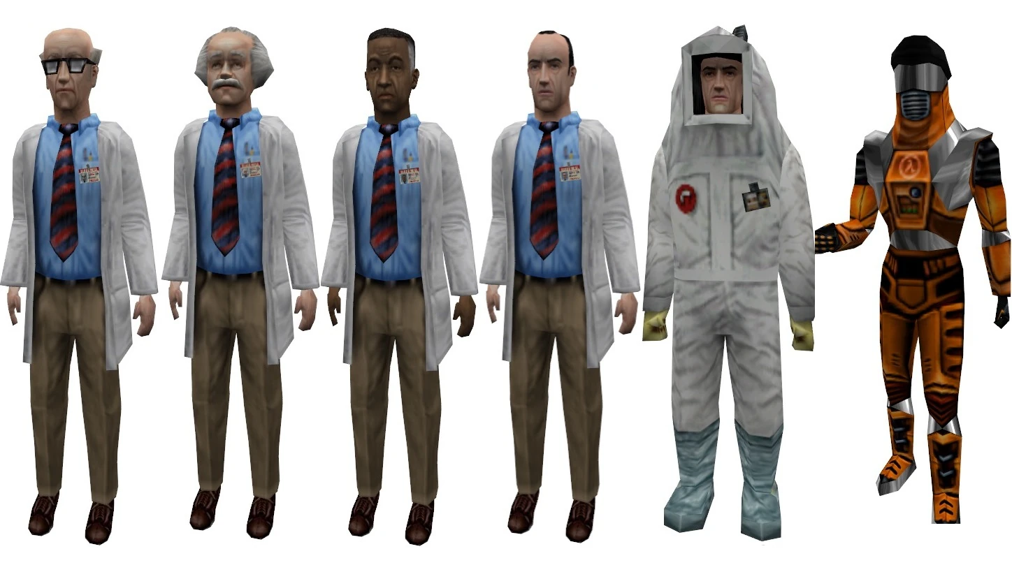 Imagen Scientist models hd.jpg HalfLife & Portal Wiki FANDOM