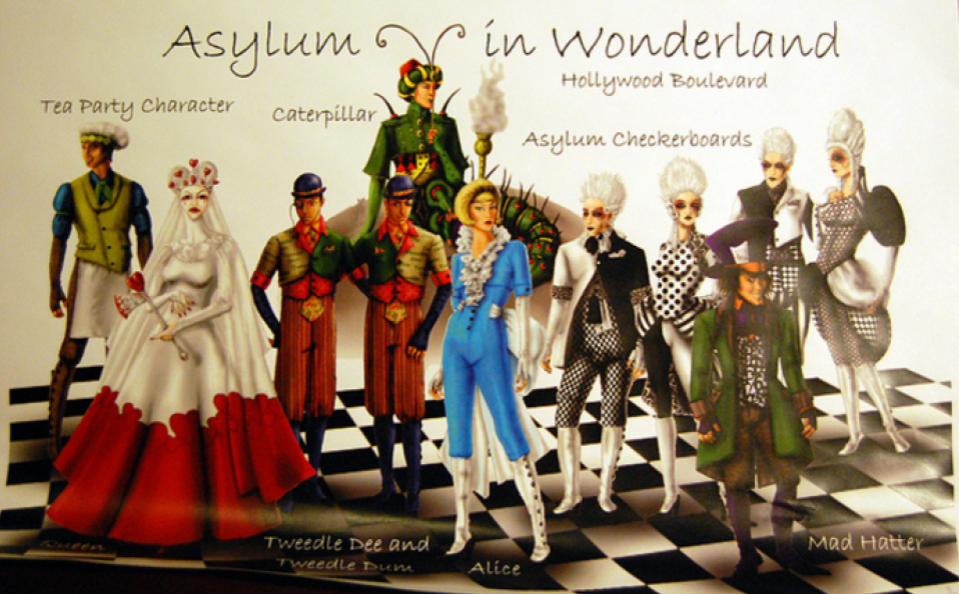 Asylum In Wonderland Halloween Horror Nights Wiki Fandom
