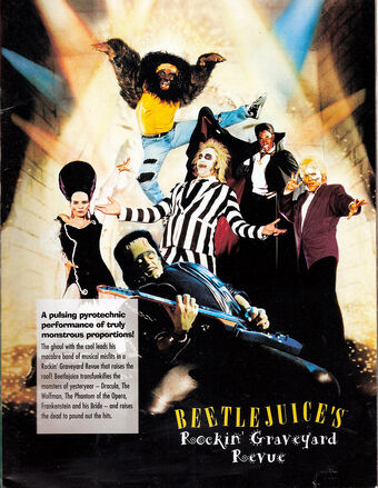Beetlejuice S Rockin Graveyard Revue Halloween Horror Nights