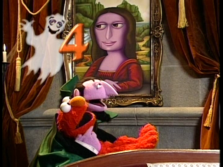 Sesame Street Elmo Says Boo Ghost