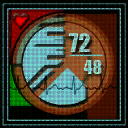 Medizinischer Scanner display