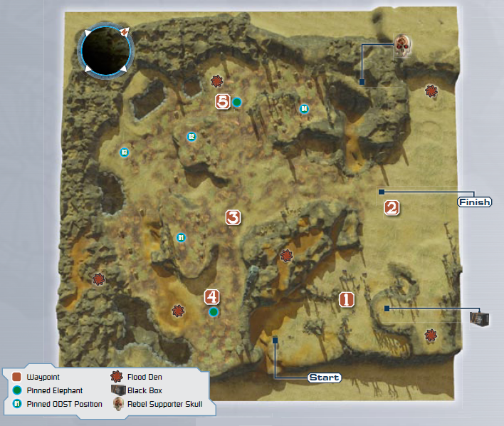 halo infinite skull locations map