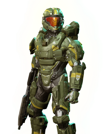 Mjolnir Powered Assault Armor Aa Variant Halo Alpha Fandom